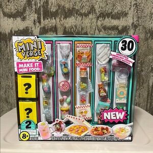 Miniverse Mini Food Set - Colorful Toy Collection